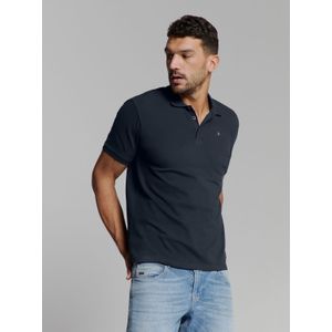 No Excess Polo Pique - Donker Blauw