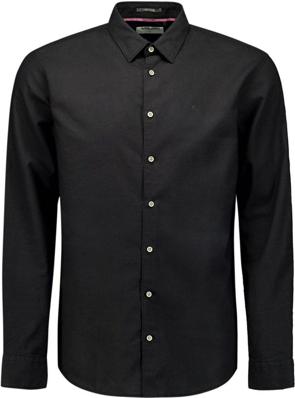 Overhemd - Effen - Linnen - Regular Fit - Lange Mouw