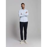 Jersey - Travelshirt - Blauw - Stretchmateriaal