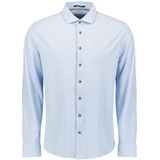 Jersey - Travelshirt - Blauw - Stretchmateriaal