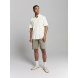 No Excess - 27480321sn - Overhemd - Wit - Korte Mouwen