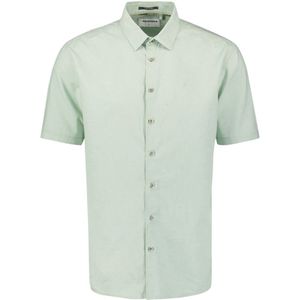 No Excess Overhemd Solid Linnen Regular Fit