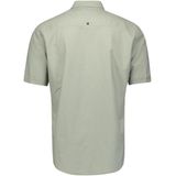 No Excess - Casual Overhemd - Lichtgroen - Korte Mouwen - Regular Pasvorm