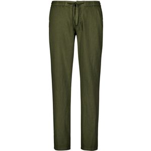 No Excess - Pants - Harembroek - Donkergroen - Katoen/Linnen