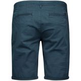 Chino - Short - Katoen - Blauw - Stretch Twill