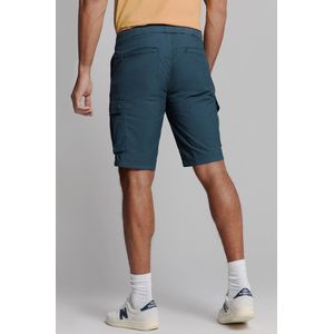 Chino - Short - Katoen - Blauw - Stretch Twill