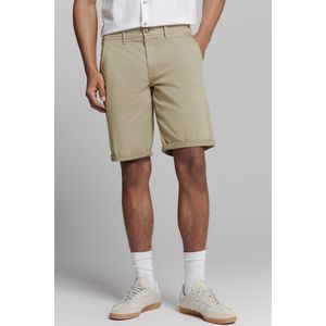 No Excess - Short Chino - Garment Dyed Twill Stretch - Light Army