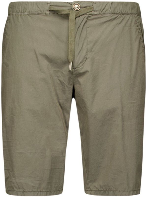 No Excess - Korte Broek - Kaki - Regular Fit - Knielengte