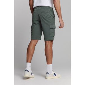 No Excess - Short Cargo Garment Dyed - Korte Broek - Dark Steel