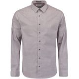 No Excess - Shirt - Stretch Allover Printed - Mauve