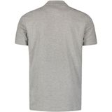 Poloshirt - Melange - Ademend - Met Geborduurd Logo