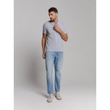 No Excess - Shirt - Lichtblauw - Gerecycled Materiaal - Kwartmouw