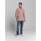 No Excess Polo - Melange Mauve