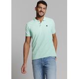 Shirt - Effen - Gerecycled Materiaal - Polokraag - Normale Pasvorm - Halve Mouw