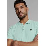 Shirt - Effen - Gerecycled Materiaal - Polokraag - Normale Pasvorm - Halve Mouw