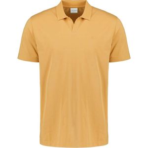 No Excess - Polo V Solid Stretch - Poloshirt - Geel