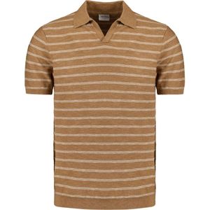 No Excess - Pullover Short Sleeve Polo - V Stripe