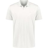 No Excess - Polo V Solid Stretch - Poloshirt - Wit