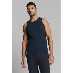 No Excess - Singlet - Donkerblauw - Ribbelkatoen