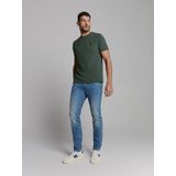 T-shirt - Katoen - Perzik - Minimalistisch Design