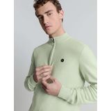 No Excess - Trui - Groen - Katoen