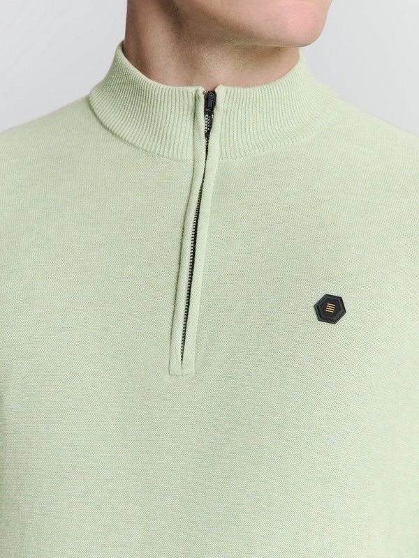 No Excess - Trui - Groen - Katoen