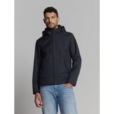 No Excess Mannen Timeless Basics Bomber Vest Donkerblauw