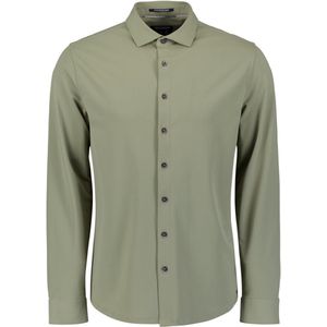 Jersey - Travelshirt - Zwart - Stretchstof