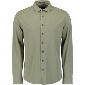 No Excess - Jersey Travel Shirt - Light Army - Polyester/Elastaan