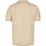 Poloshirt - Linnen Melange - Lichtgewicht - Ademend - V-hals