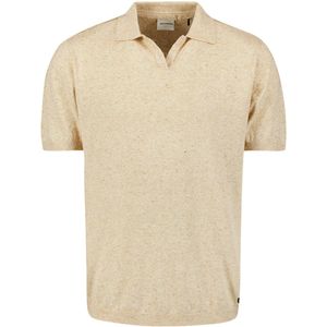 Poloshirt - Linnen Melange - Lichtgewicht - Ademend