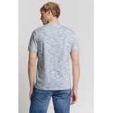 T-shirt - Multicoloured Melange Stripe - Katoenmix