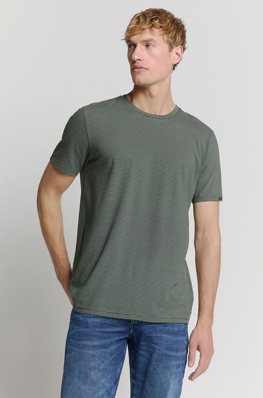 T-shirt - Crewneck - Tijdloze Strepen