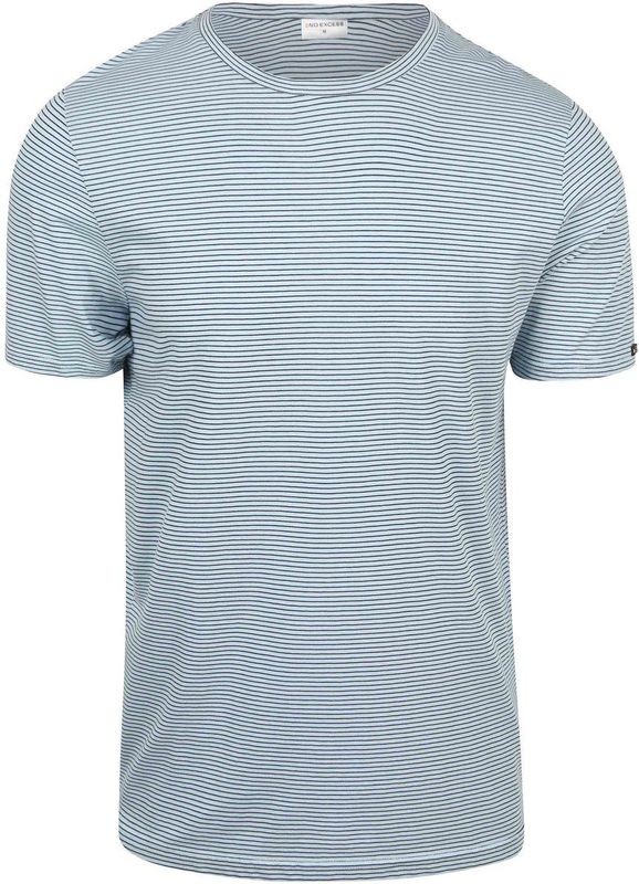 Crewneck - T-shirt - Gestreept - Katoen - Comfortabele Pasvorm