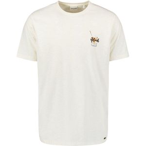 No Excess - T-shirt - Ecru - Katoen - Regular Fit