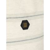 No Excess - T-shirt - Ecru - Katoen Polyester - Jacquard Stripe