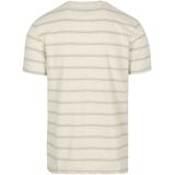 No Excess - T-shirt - Ecru - Katoen Polyester - Jacquard Stripe