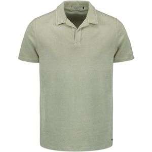 No Excess - Polo - Grijs - Katoen/Polyester - Korte Mouwen