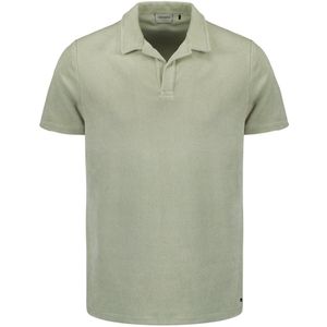 Badstof poloshirt