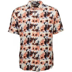 No Excess - Shirt - Kortemouw - Allover Printed - Sky