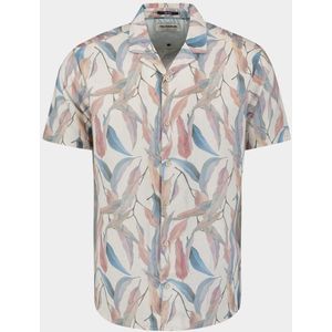 No Excess - Casual Overhemd - Beige - Katoen/Linnen