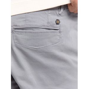 No Excess - Short Chino - Blauw - Katoen - Regular Fit