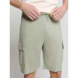 Cargobroeken - Jersey Short - Met Cargo Pockets - Zacht Stretchmateriaal - Elastische Tailleband