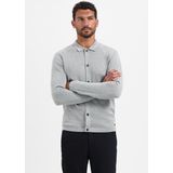 Vesten - Doorknoop Vest - Polokraag