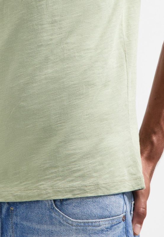 No Excess - Shirt - Lichtgroen - Jersey - Kwartmouw