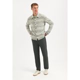 Overshirt - Gebreide Stof - Jacquard Patroon