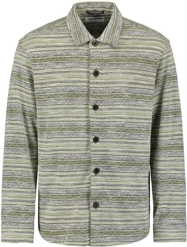 Overshirt - Gebreide Stof - Jacquard Patroon