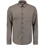 No Excess - Overhemd - Multi - Regular Fit - Lange Mouwen