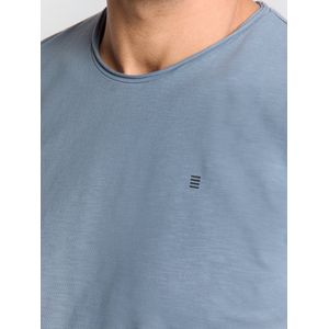 T-shirt - Crewneck - Casual - Subtiele Slubstructuur