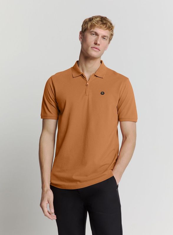 No Excess - Polo - Korte Mouwen - Stretchkatoen - Regular Fit